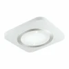 Luminaires Eglo Éclairage Led|Plafonnier Eglo PUYO-S LED Nickel mat, Blanc, 1 lumière
