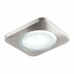 Luminaires Eglo Éclairage Led|Plafonnier Eglo PUYO-S LED Chrome, Nickel mat, 1 lumière