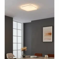 Luminaires Eglo Éclairage Led|Plafonnier Eglo RENDE LED Blanc, 1 lumière
