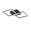 Luminaires Eglo Éclairage Led|Plafonnier Eglo RGBIC LED Noir, 2 lumières, Télécommandes, Changeur de couleurs