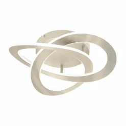Luminaires Eglo Éclairage Led|Plafonnier Eglo ROLIMARE LED Nickel mat, 1 lumière