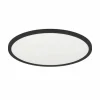 Plafonnier Eglo ROVITO-Z LED Noir, 1 lumière, Changeur de couleurs