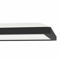 Plafonnier Eglo ROVITO-Z LED Noir, 1 lumière, Changeur de couleurs