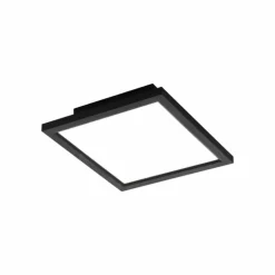 Plafonnier Eglo SALOBRENA LED Noir, 1 lumière, Changeur de couleurs