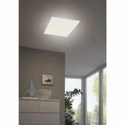 Plafonnier Eglo SALOBRENA-C LED Blanc, 1 lumière, Télécommandes, Changeur de couleurs