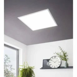 Luminaires Eglo Éclairage Led|Plafonnier Eglo SALOBRENA-CL LED Blanc, 1 lumière