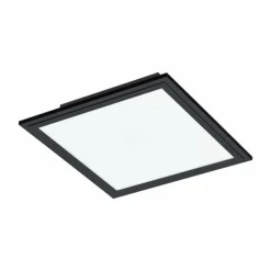 Luminaires Eglo Éclairage Led|Plafonnier Eglo SALOBRENA LED Noir, 1 lumière