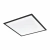 Luminaires Eglo Éclairage Led|Plafonnier Eglo SALOBRENA LED Noir, 1 lumière