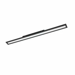Luminaires Eglo Éclairage Led|Plafonnier Eglo SALOBRENA LED Noir, 1 lumière
