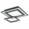 Plafonnier Eglo SAVATARILA LED Noir, 1 lumière, Changeur de couleurs