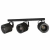 Luminaires Eglo Spots Et Projecteurs|Plafonnier Eglo SEGOVIA Noir, 3 lumières