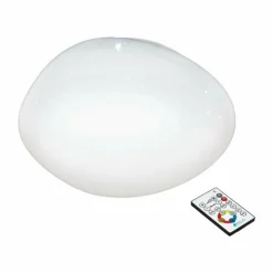Luminaires Eglo Éclairage Led|Plafonnier Eglo SILERAS LED Blanc, 1 lumière, Télécommandes