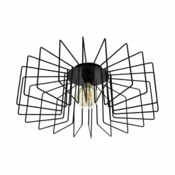 Luminaires Eglo Plafonniers|Plafonnier EGLO TREMEDAL Noir, 1 lumière
