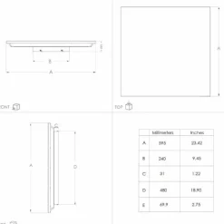 Luminaires Eglo Éclairage Led|Plafonnier Eglo TRUPIANA LED Blanc, 1 lumière