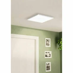 Luminaires Eglo Éclairage Led|Plafonnier Eglo TURCONA-B LED Blanc, 1 lumière