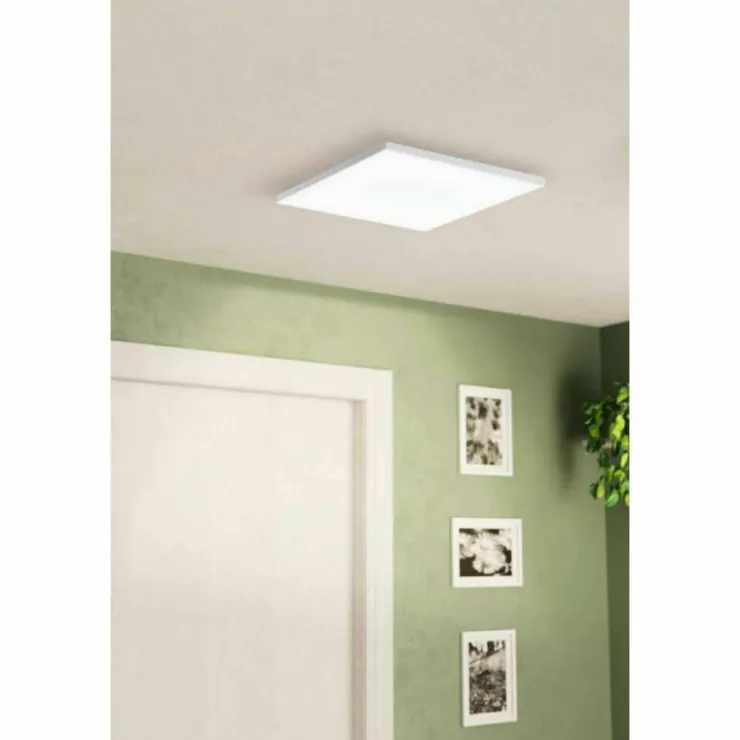 Luminaires Eglo Éclairage Led|Plafonnier Eglo TURCONA-B LED Blanc, 1 lumière