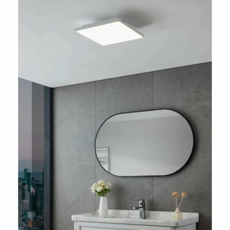 Luminaires Eglo Éclairage Led|Plafonnier Eglo TURCONA-B LED Blanc, 1 lumière