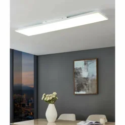 Luminaires Eglo Éclairage Led|Plafonnier Eglo TURCONA-B LED Blanc, 1 lumière