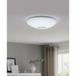 Luminaires Eglo Éclairage Led|Plafonnier Eglo VOLTAGO 2 LED Blanc, 1 lumière, Télécommandes