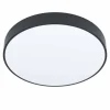 Luminaires Eglo Éclairage Led|Plafonnier Eglo ZUBIETA-A LED Noir, 1 lumière