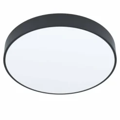 Luminaires Eglo Éclairage Led|Plafonnier Eglo ZUBIETA-A LED Noir, 1 lumière