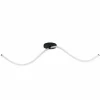 Luminaires Eglo Éclairage Led|Plafonnier Eglo-Leuchten BANDERILLAS LED Noir, 2 lumières