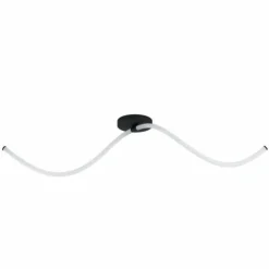Luminaires Eglo Éclairage Led|Plafonnier Eglo-Leuchten BANDERILLAS LED Noir, 2 lumières