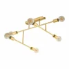 Luminaires Eglo Plafonniers|Plafonnier Eglo-Leuchten BELSIANA Laiton, 6 lumières