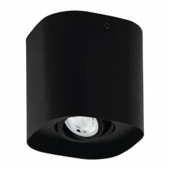 Luminaires Eglo Éclairage Led|Plafonnier Eglo-Leuchten CAMINALES-Z LED Noir, 1 lumière