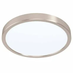 Plafonnier Eglo-Leuchten FUEVA-Z LED Nickel mat, 1 lumière