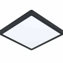 Plafonnier Eglo-Leuchten FUEVA-Z LED Noir, 1 lumière