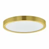 Luminaires Eglo Éclairage Led|Plafonnier Eglo-Leuchten FUEVA LED Laiton, 1 lumière