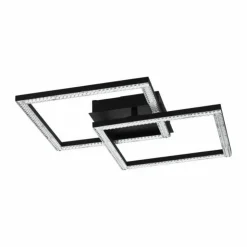 Luminaires Eglo Éclairage Led|Plafonnier Eglo-Leuchten LEJIAS LED Noir, 1 lumière
