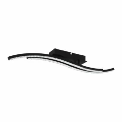 Luminaires Eglo Éclairage Led|Plafonnier Eglo-Leuchten LEJIAS LED Noir, 1 lumière