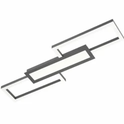 Luminaires Eglo Éclairage Led|Plafonnier Eglo-Leuchten MONIROTE LED Noir, 1 lumière, Télécommandes