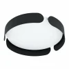Luminaires Eglo Éclairage Led|Plafonnier Eglo-Leuchten VALCASOTTO LED Noir, 1 lumière