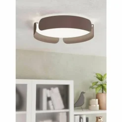 Luminaires Eglo Éclairage Led|Plafonnier Eglo-Leuchten VALCASOTTO LED Moka, 1 lumière