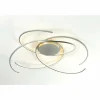 Plafonnier Escale SPACE LED Aluminium, 1 lumière