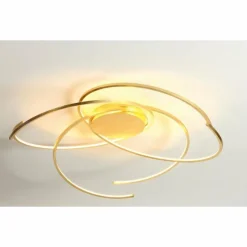 Plafonnier Escale SPACE LED Or, 1 lumière