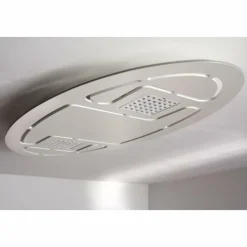 Luminaires Eva Luz Éclairage Led|Plafonnier Evaluz Ellipse LED Blanc, 2 lumières