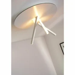 Luminaires Eva Luz Éclairage Led|Plafonnier Evaluz Orion LED Blanc, 3 lumières