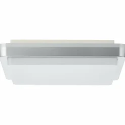 plafonnier extérieur Brilliant Devora LED Argenté, 1 lumière
