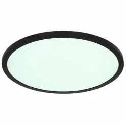 plafonnier extérieur Globo SAPANA LED Noir, 1 lumière, Télécommandes, Changeur de couleurs