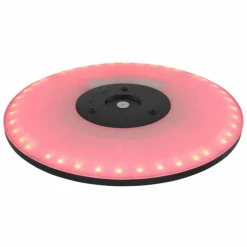 plafonnier extérieur Globo SAPANA LED Noir, 1 lumière, Télécommandes, Changeur de couleurs