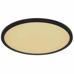 plafonnier extérieur Globo SAPANA LED Noir, 1 lumière, Télécommandes, Changeur de couleurs