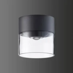 plafonnier extérieur LCD 5068 LED Noir, 1 lumière