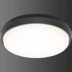 Plafonnier extérieur LCD TYP 5066 LED Noir, 1 lumière