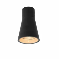 plafonnier extérieur Lucide DERBY LED Noir, 1 lumière