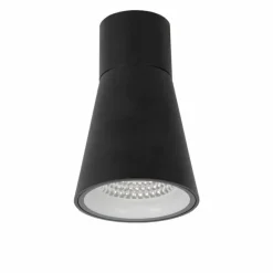 plafonnier extérieur Lucide DERBY LED Noir, 1 lumière