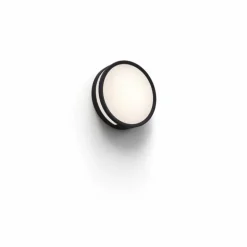 plafonnier extérieur Lutec Rola LED Noir, 1 lumière